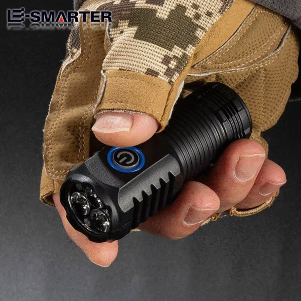 Waterproof Rechargeable Long Range Led Flashlight - Image 2